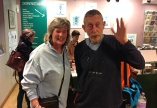 The great Michael Rosen himself!